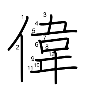 偉