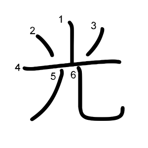 光