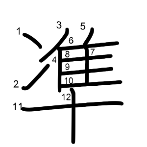 凖