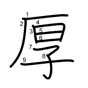 厚