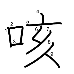 咳