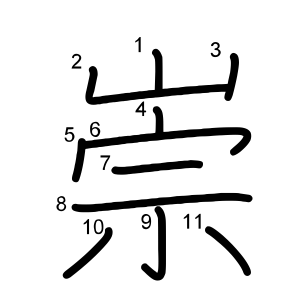 崇