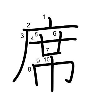 席