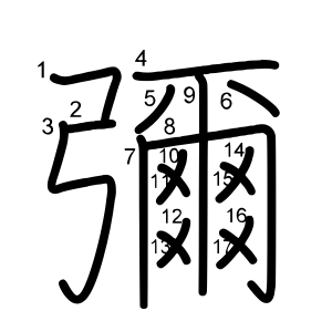 彌