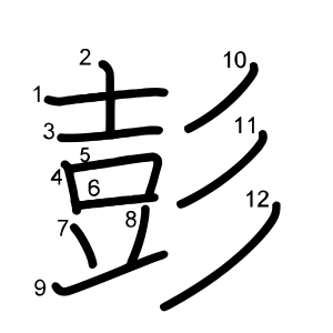 彭