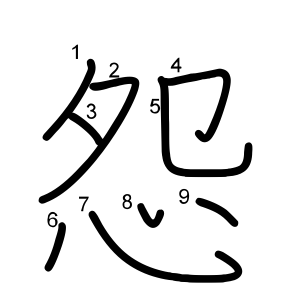 怨