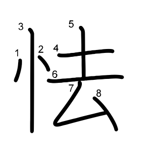 怯