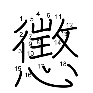 懲