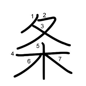 条