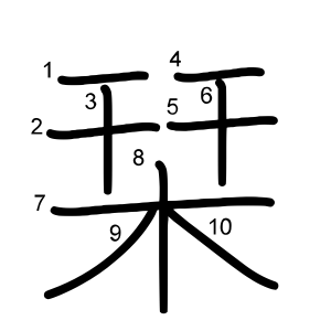 栞