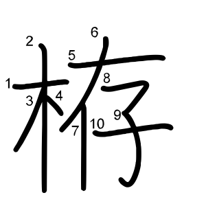 栫
