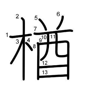 楢
