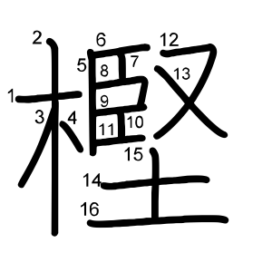 樫