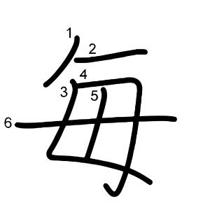 毎
