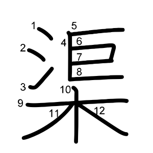渠
