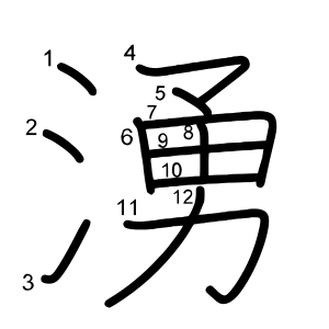 湧