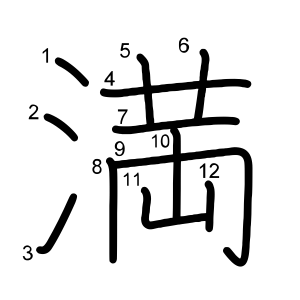 満