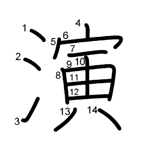 演