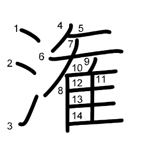 潅