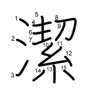 潔