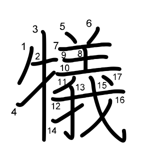犠