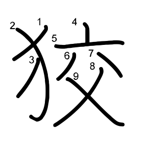 狡