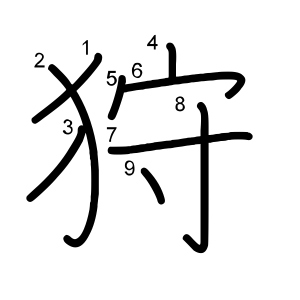 狩