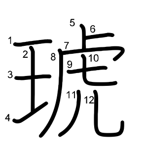 琥