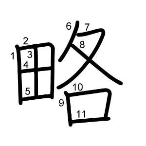 略