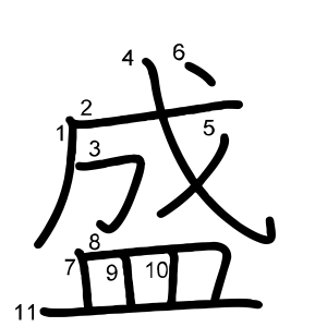 盛