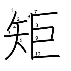 矩