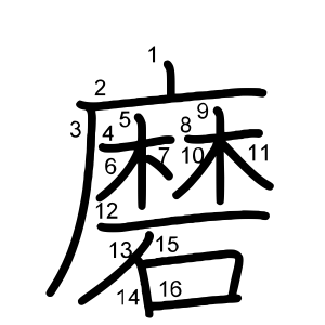 磨