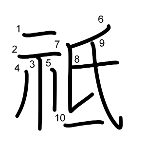 祗