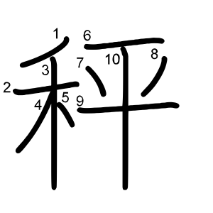 秤