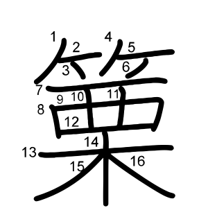 篥