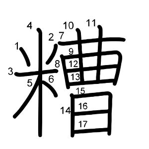 糟