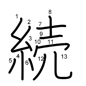 続