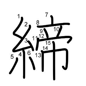締