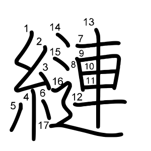 縺