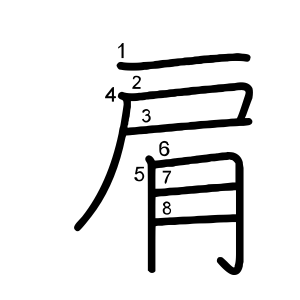 肩