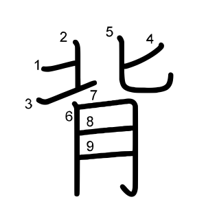 背