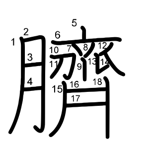 臍