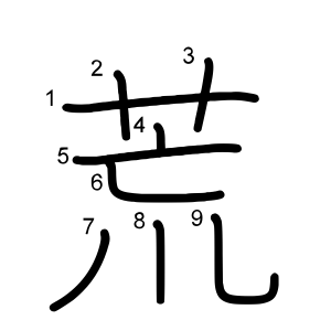 荒