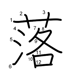 落