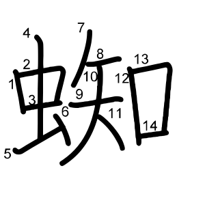 蜘