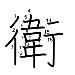 衛