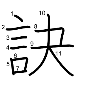 訣