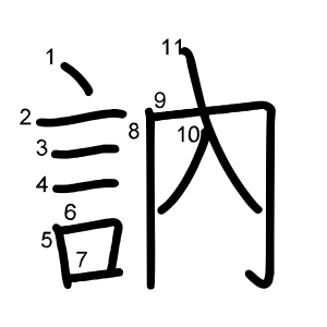 訥