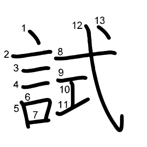 試
