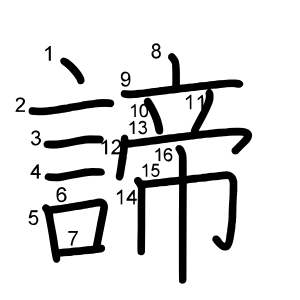諦